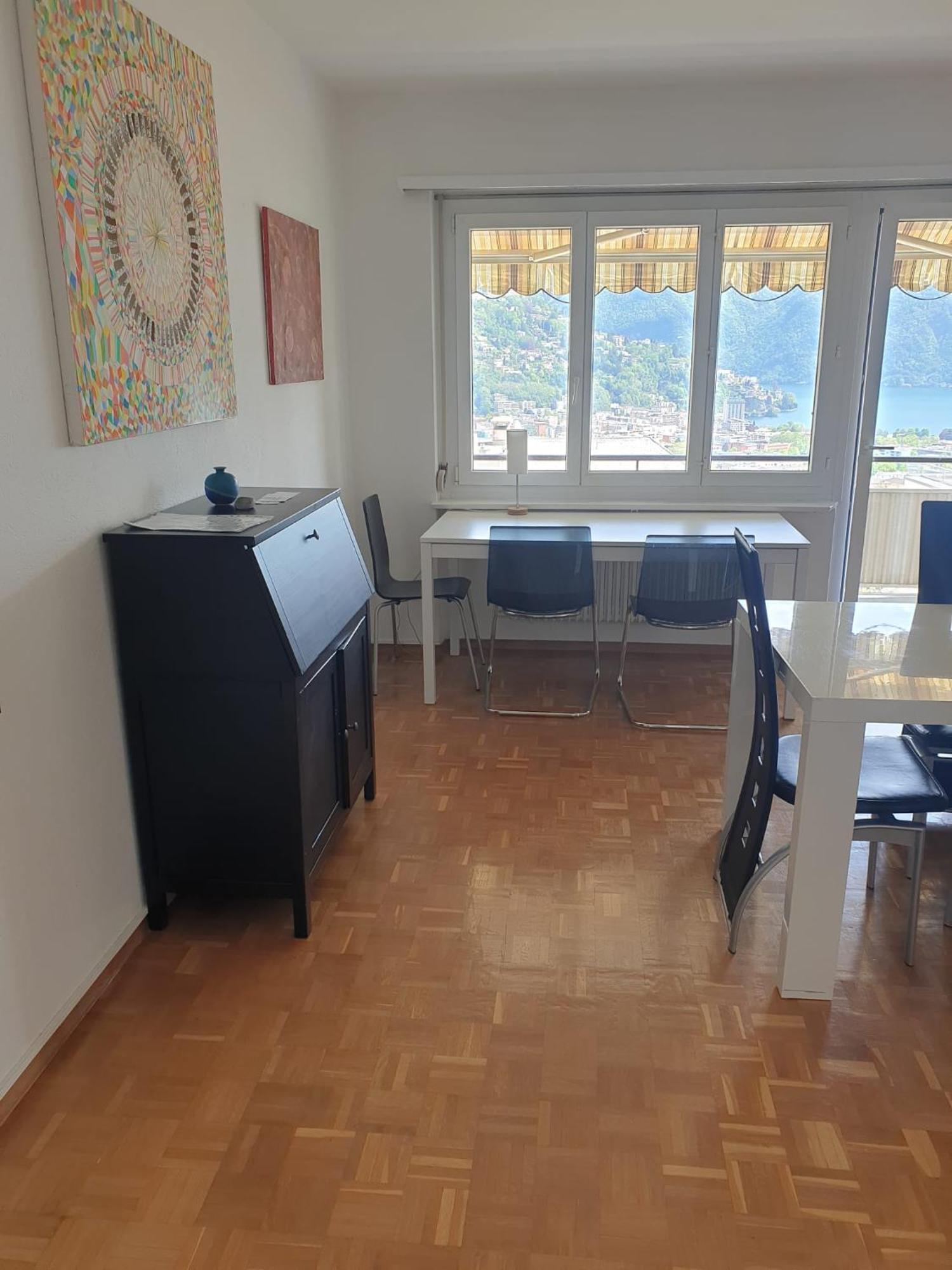 Lugano Lakeview Apartment With Self Check-In & Private Parking On Request Luaran gambar